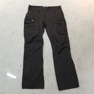 Fjalle Raven dark olive pants EU 38 US 37